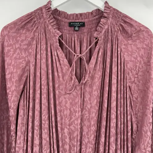 Current Air  Anthropologie Aurelie Pleated Smocked Waist Mini Dress Size Medium‎