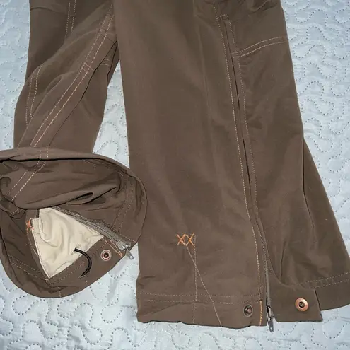 Mountain Hardwear Convertible Corsica Pants Shorts Outdoor hiking brown cargo