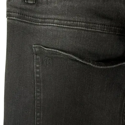 Betabrand Women’s Signature Mid-Rise Straight Leg Jeans in Black Size XXLP