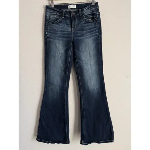BKE  Jeans Payton Flare Women's Size 27x31.5 Universal Fit Mid Rise Western Rodeo