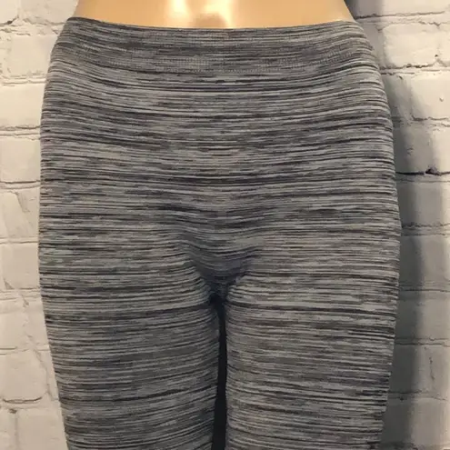 One Step Up Brushstroke Striped Leggings S/M