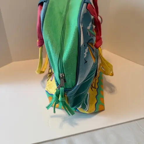 Crazy Bags Beach Zippered Tote NWT Tropical Medium Blue