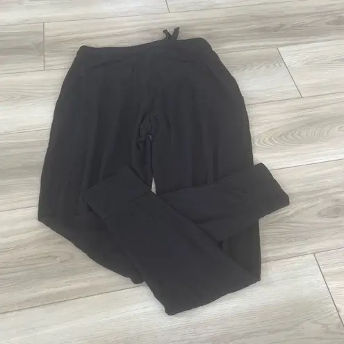 A pea in the pod Maternity Black Drawstring Waist Joggers Pants Size XS/S