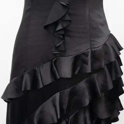 Elliatt - Kyla Asymmetrical Ruffle Gown