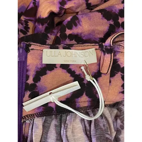 Ulla Johnson Freya Open Back Dress Bohemian Sundress Wisteria Womens 2