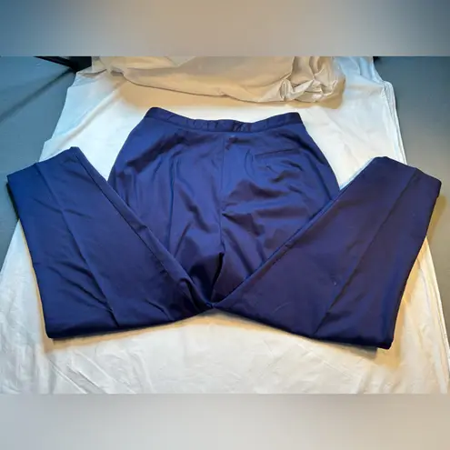 Liz Golf Pants by Liz Claiborne, Blue Golf Slacks, VINTAGE, Size 16