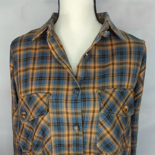 Daisy Street NWT | Oversized Plaid Long Sleeve Shirt