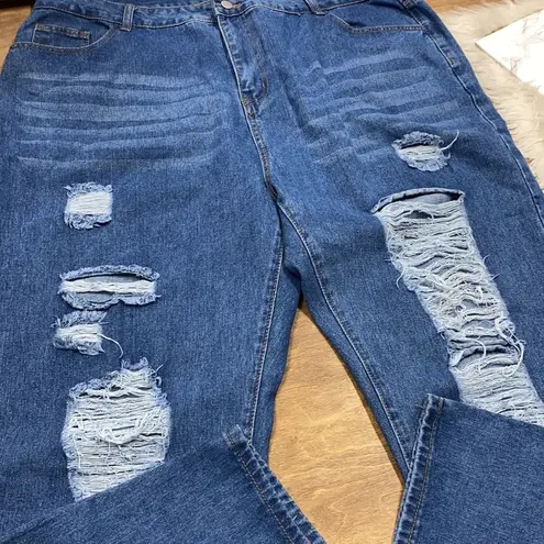 SheIn  distressed jeans size 4XL