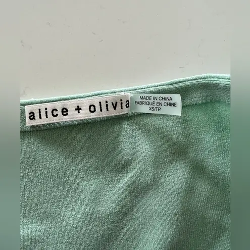 Alice + Olivia  Stretchy Crop Top