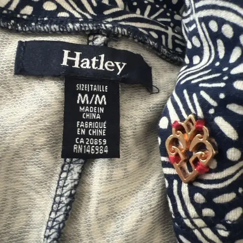 Hatley Women’s Martine Dress Blue White Scallop Print A