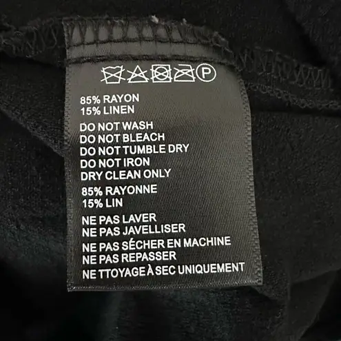 Urban Outfitters  Uo Blake Button-down Frock Dress In Black Baby Doll Style Size