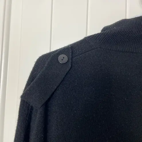 Harvé Benard EUC Harve Benard women’s black soft fuzzy warm button up acrylic‎ sweater large thumbnail 6