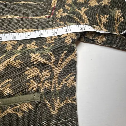 Vintage Flashback Tapestry Jacket S Cottagecore Prairie Grandma Artsy Old Money