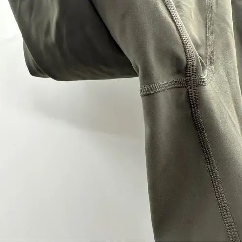 Babaton The Group Weekender High Rise Pull-On Ankle Pants in Olive Green Sz XS