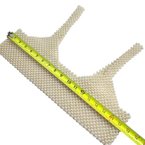 Pearl body chain bralette Size undefined