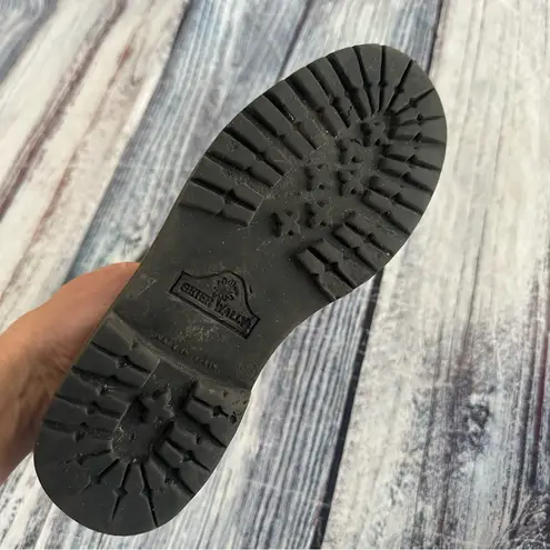 Vintage GEIER WALLY Black Leather Crocodile Pattern Women's Shoes Size 9.5