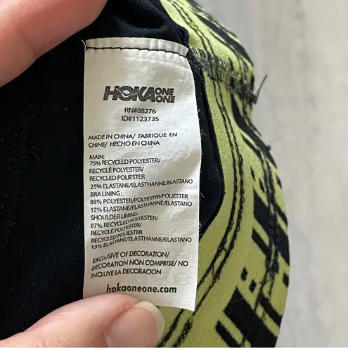 Hoke One One Sports Bra hupana racerback womens Black (small) workout running