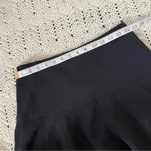 Red Valentino Circle Skater Mini Skirt Black (Size 8)