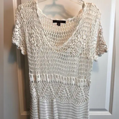 Handmade Crochet Dress Fever Medium White