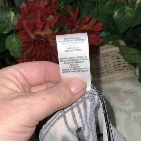 Gabby Skye Women’s  Black & Tan Criss Cross Pattern Anywhere Bell Cuffs Dress 4 - Image 12