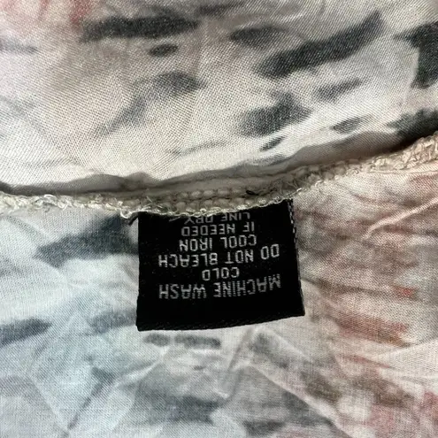 Tolani Kimono Top OS Multicolor Tie Dye 3/4 Dolman Sleeve Modal Boho Hippie White Size undefined - Image 11