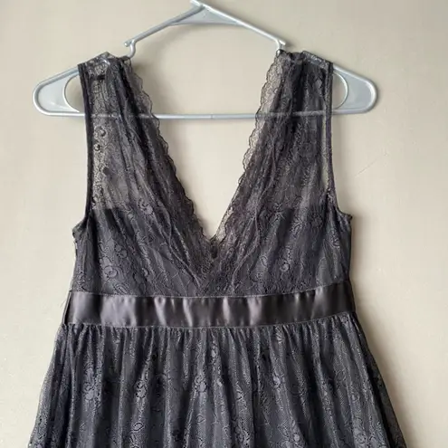 Club Monaco sz 2 lace Y2k goth fairycore slip dress