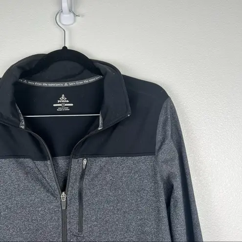 prAna Lightweight Full Zip Sweatshirt Gray S