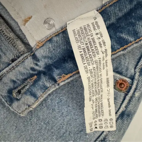 ZARA  High Rise Split Shorts Size 6