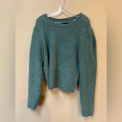 Marled by Reunited Teal Textured Knit Sweater XL NWT Blue