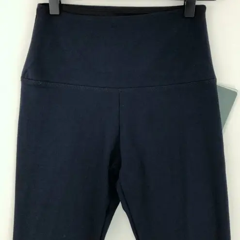 LYSSÉ New Lysse High Waisted Tight Ankle Cotton Leggings Midnight Navy Blue