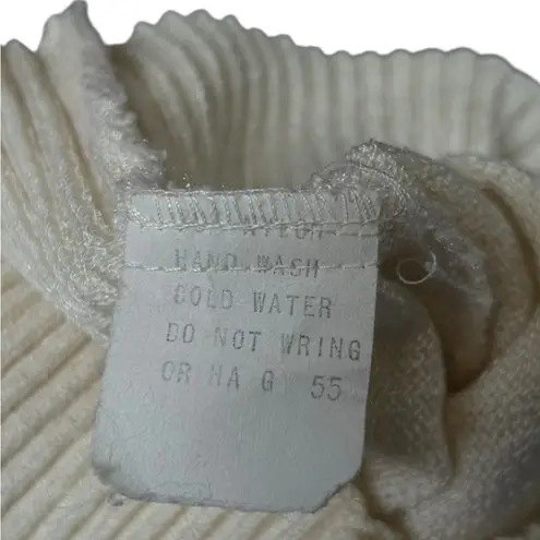 Vintage 80s 3 Piece Sweater Skirt Scarf Anthony Sicari Colorful Floral Set Sz 6 Blue