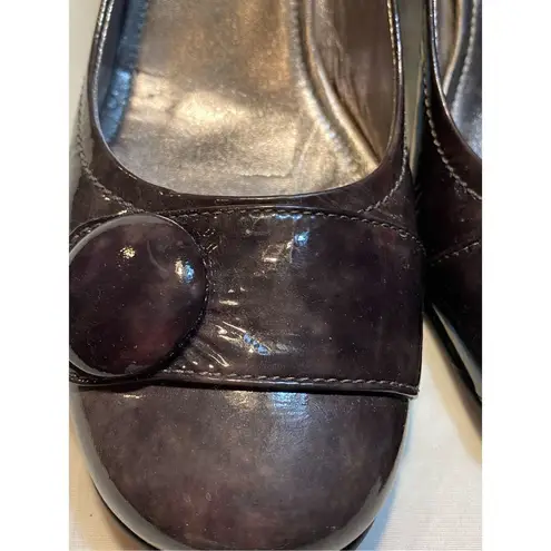 Ecco  Brown Marbled Heels Size 40