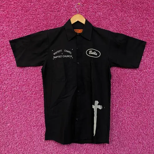 Jelly Roll Backroad Baptisms Country Tour Button-Up Shirt S