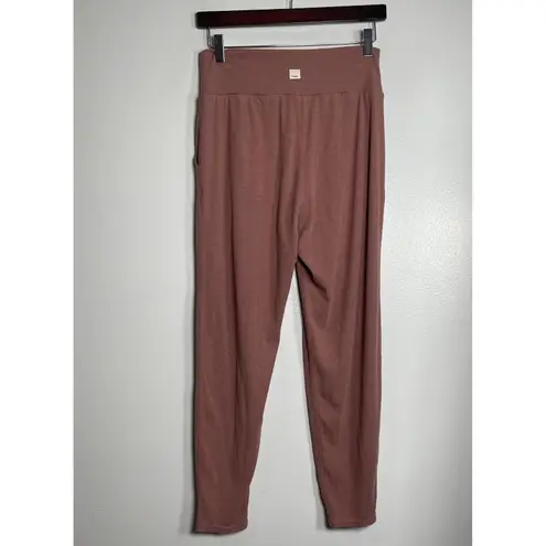 Vuori Lux At Ease Harem Pant Size XS Heathered Brown Tapered Casual Lounge Basic