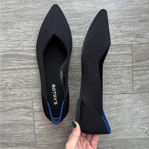 Rothy's ROTHY’S Black The Point Shoes 8