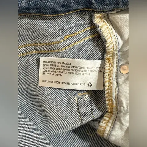 Wild Fable  Blue Distressed Flare Jeans