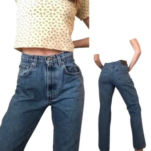 Vintage Ralph Lauren Polo RL Classic Fit Straight Leg Jeans Size 6 90s Y2K Denim Blue