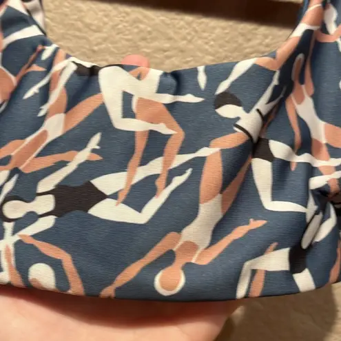 Stone Fox Swim Women’s Bikini Top Swimmer Diving design Size XS