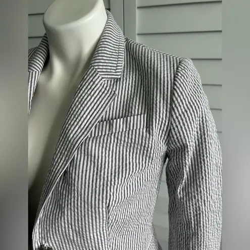 Banana Republic | Seersucker Academy Blazer Blue Size 4P