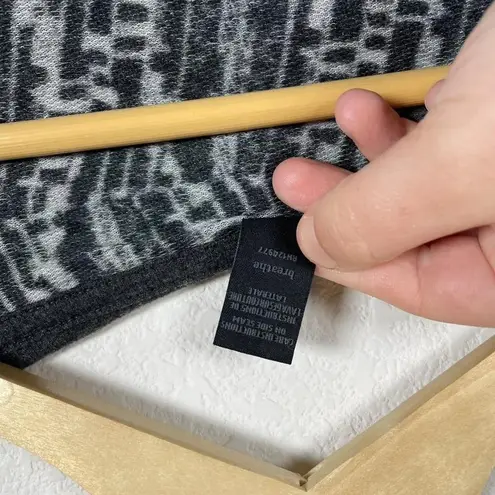 prAna Graceful Open Wrap Hooded Moonrock Cardigan in Grey Size S