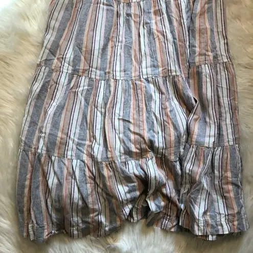 Soludos Turin Maxi Skirt Candy Stripe