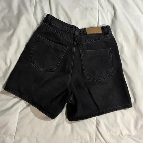 ZARA Mom Denim Shorts High Rise Size 4