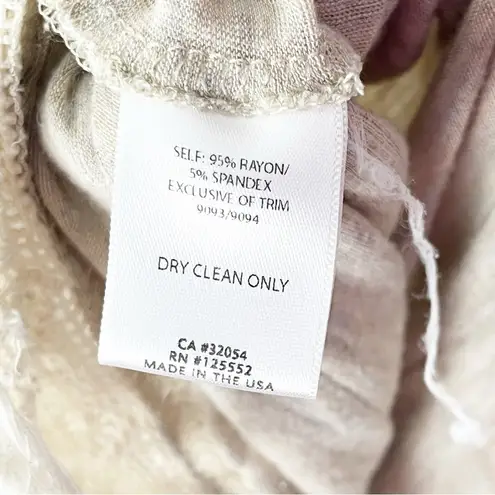 DOLAN Khaki Sheer Low V