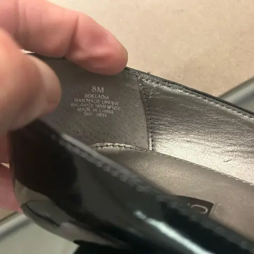 Bandolino Heels Classic Black Patent Leather Heels 8M