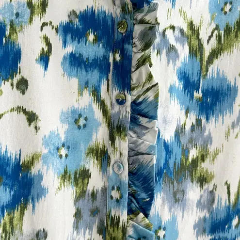 Tuckernuck Afternoon Showers Tate Dress, Blue and Green, Size XXXL