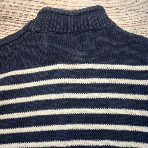 VTG Norton Studio Knit Sweater Womens S Stars Stripes Red Navy Blue Patriotic