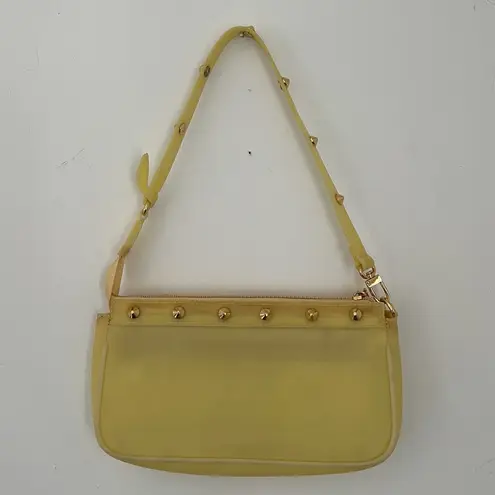 Yellow/Green Rubber Purse Yellow