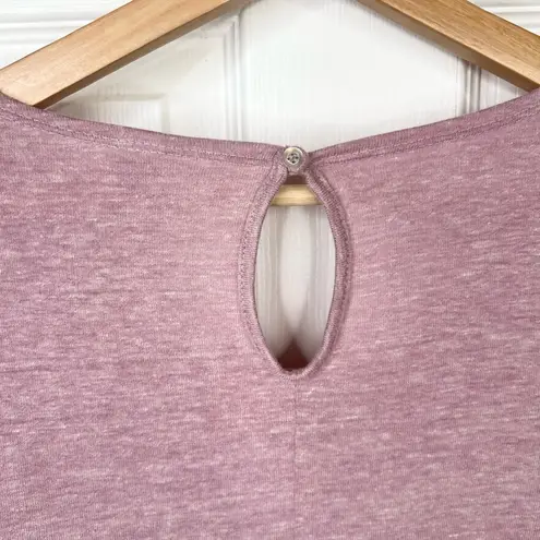 Alternative Women's Pink Tie Waist Jumpsuit Size M Casual Short Sleeve