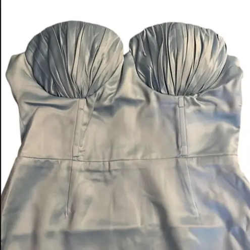 Naked Wardrobe Clam Shell Sweetheart Sleeveless Dress Size M