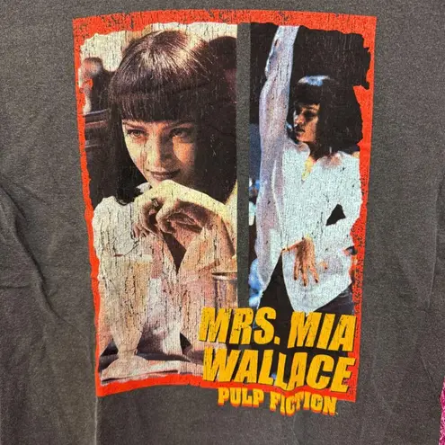 Pulp Fiction Mrs Mia Wallace Dance Date Poster Movie Tee M